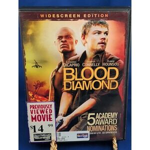 Blood Diamond DVD Widescreen Edition Leonardo DiCaprio